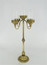 CANDELABRO PORTACANDELE ORO