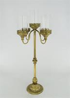 CANDELABRO PORTACANDELE ORO